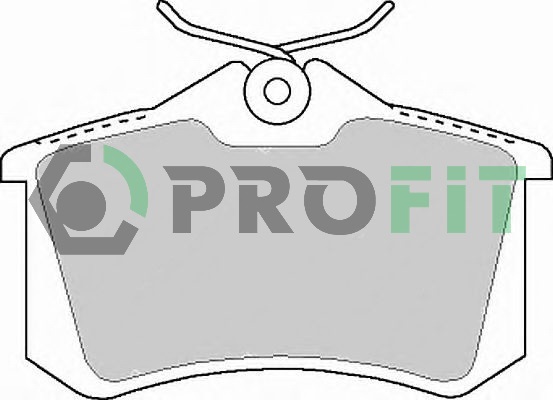 Sada brzdových platničiek kotúčovej brzdy ESO Autotechnics LLC